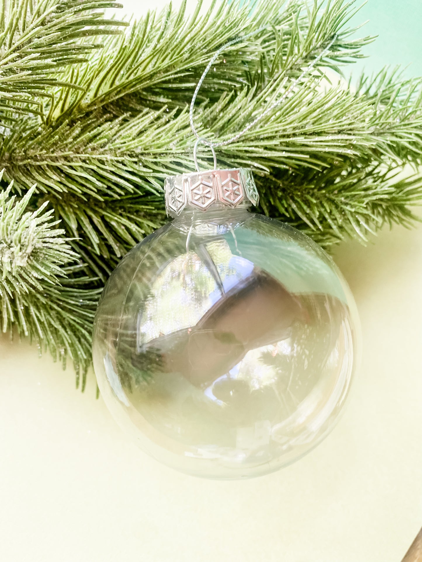 Empty Clear Bauble