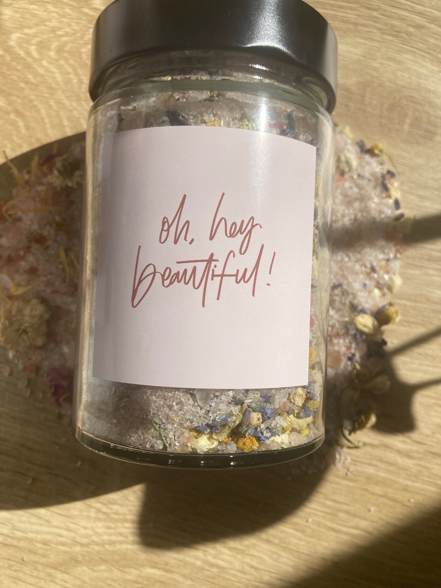 Hey Beautiful! Bath Salts  - The Sassy & Salty Collection