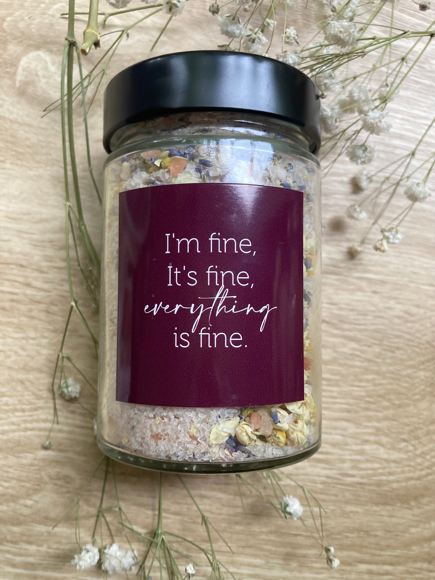 I’m Fine Bath Salts