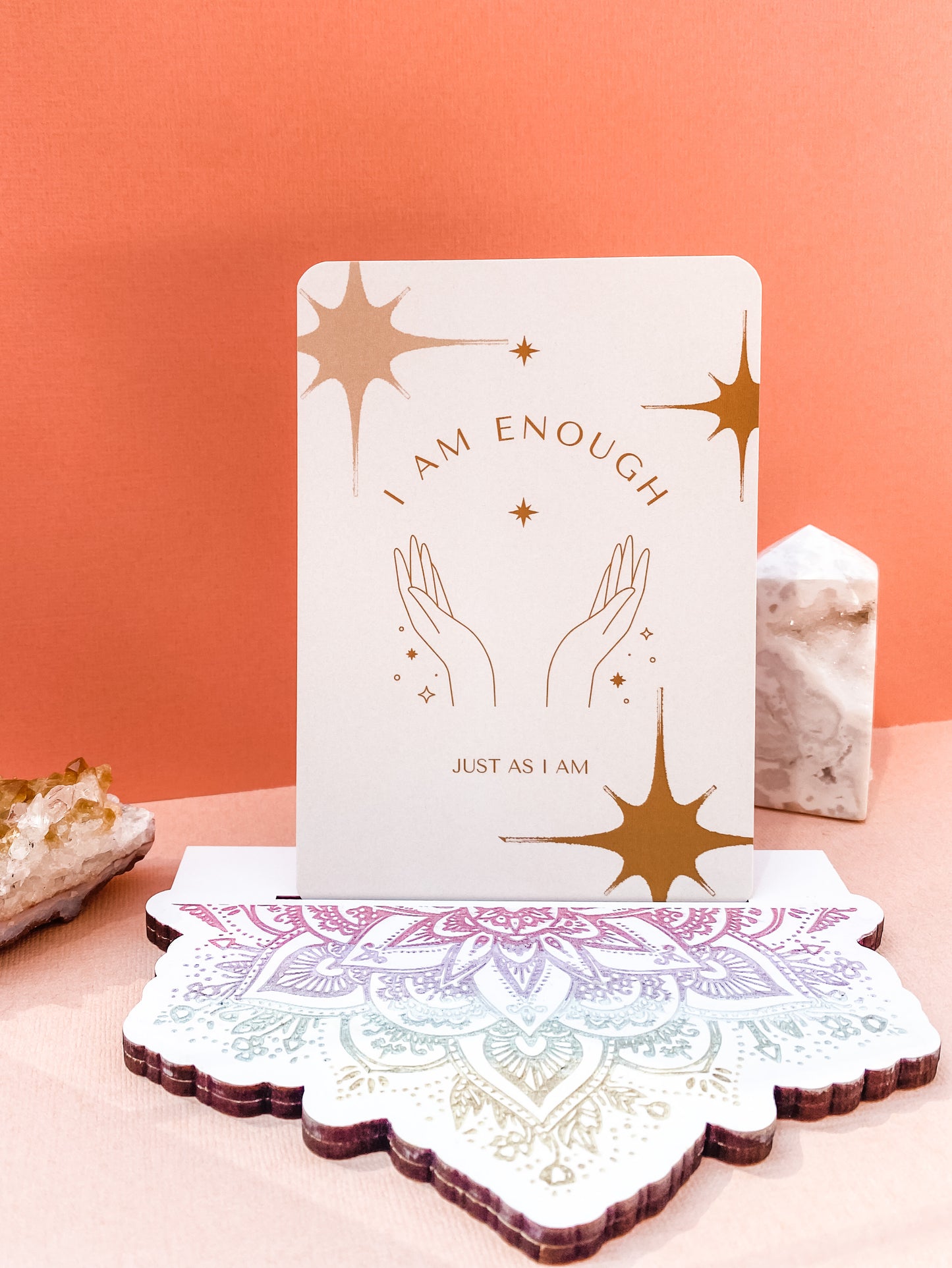 Affirmation Card Stand