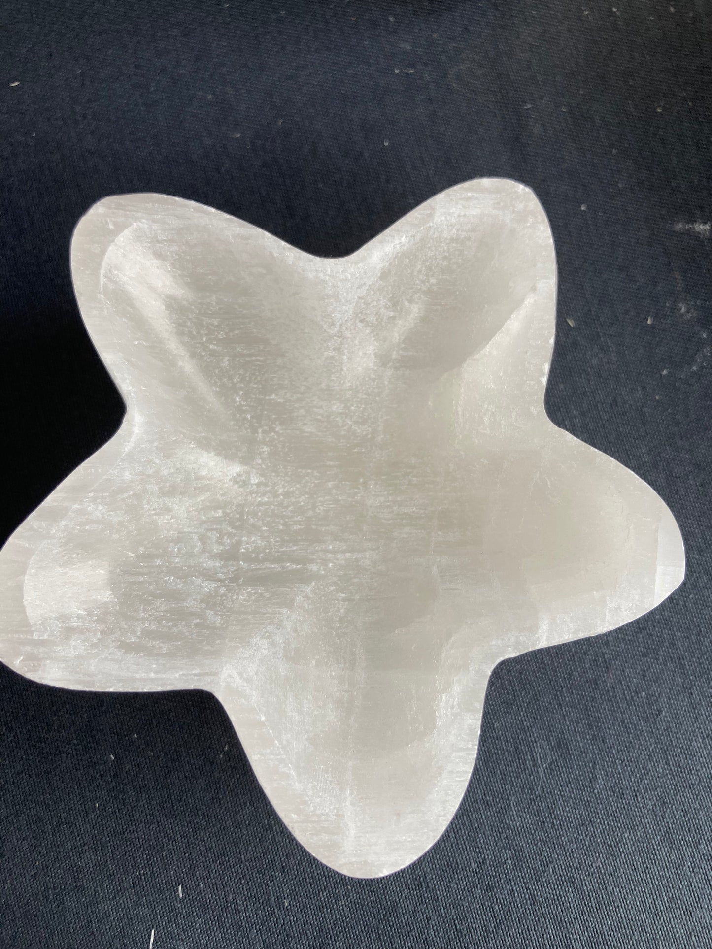 Selenite Flower Bowl