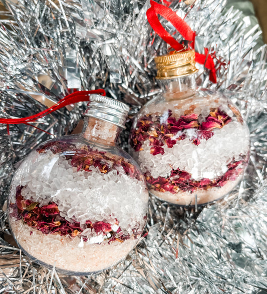 Bath Salt Christmas Bauble