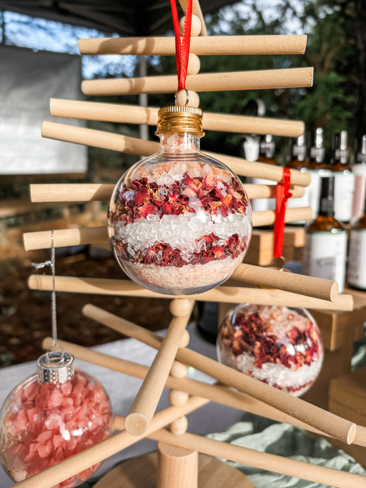 Bath Salt Christmas Bauble