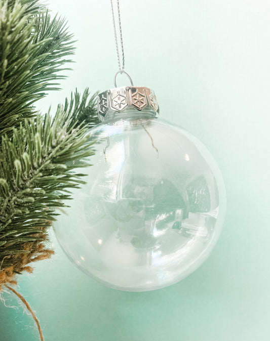 Empty Clear Bauble