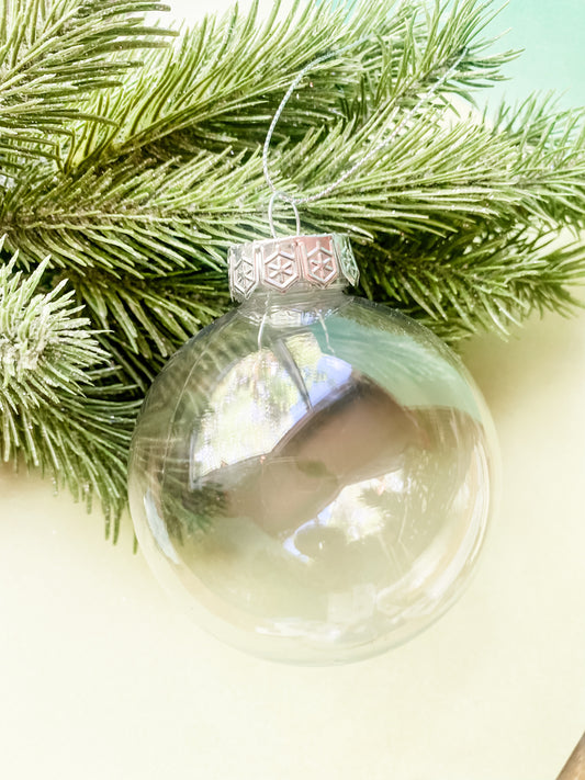 Empty Clear Bauble