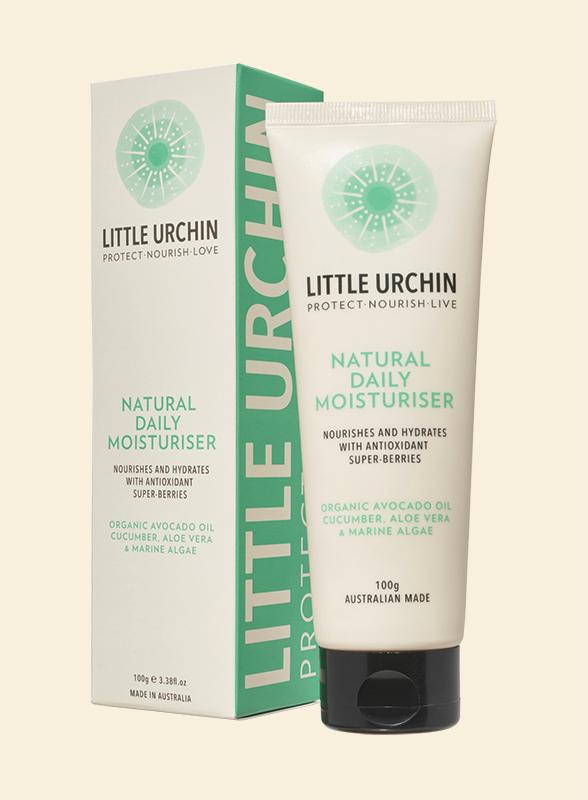 LITTLE URCHIN Natural Daily Moisturiser 100g