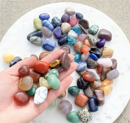 Mixed Mystery Tumbled Stones pack