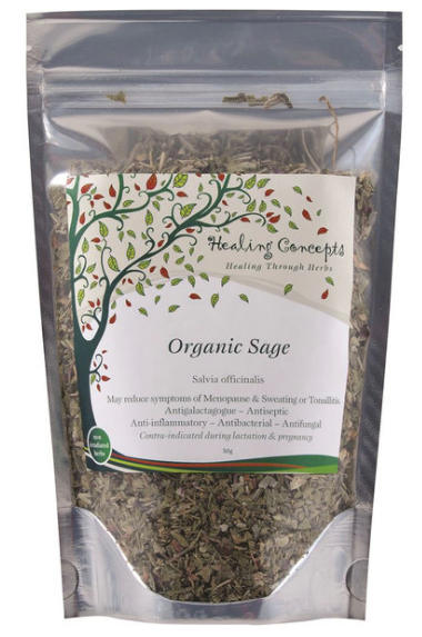 Organic Sage Tea by Healing Concepts