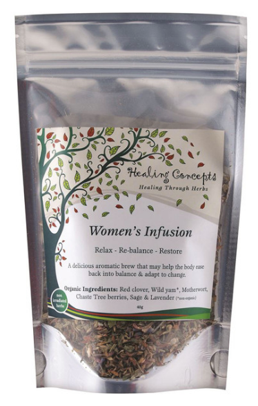 Organic Women's Infusion Tea by Healing Concepts  40g