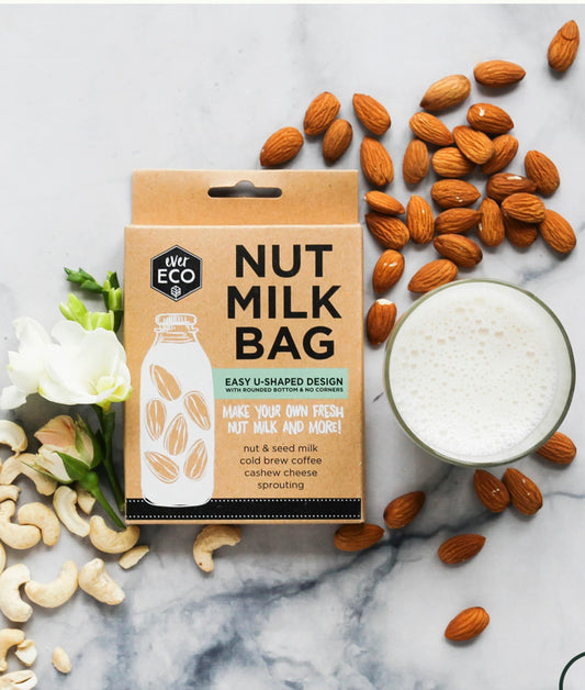 Nut Milk Bag by Ever Eco (U-shaped Design)
