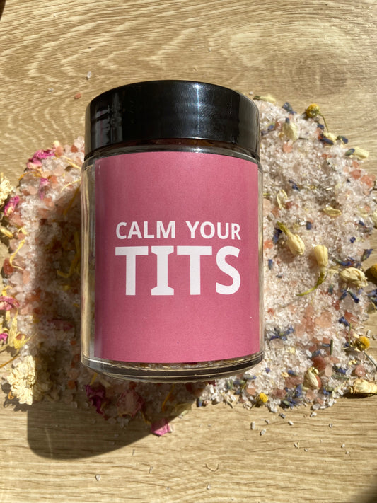 Calm your Tits Bath Salts - The Sassy & Salty Collection