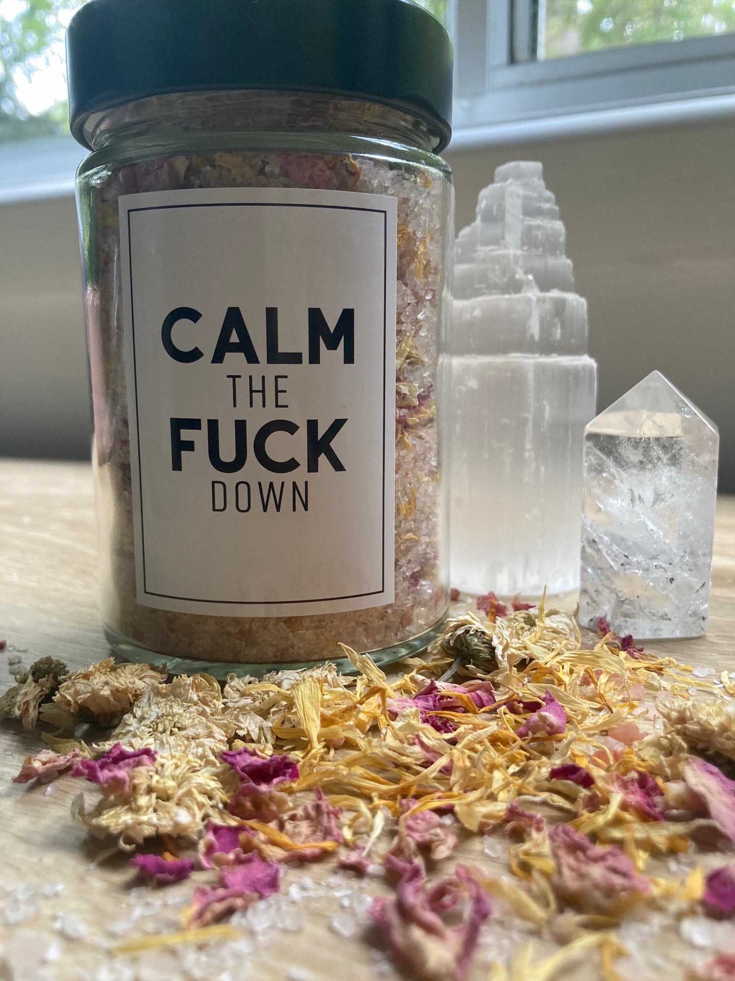 Calm the F down Bath Salts  - The Sassy & Salty Collection