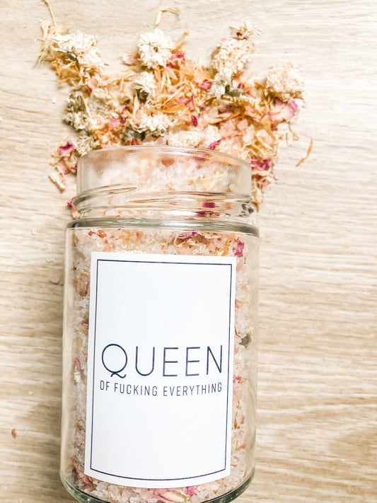 Queen of Everything Bath Salts  - The Sassy & Salty Collection